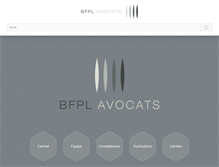 Tablet Screenshot of bfpl-law.com